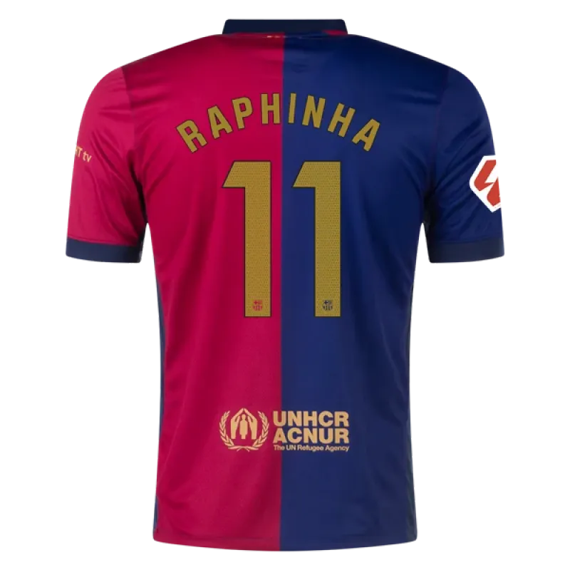 Raphinha Barcelona 24/25 Home Jersey