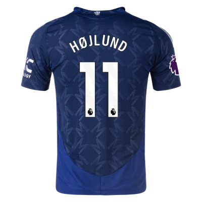 Rasmus Højlund Manchester United 24/25 Player Away Jersey 01