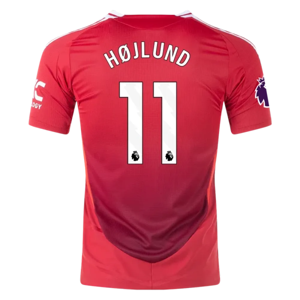 Rasmus Højlund Manchester United 24/25 Player Home Jersey