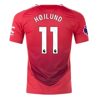 Rasmus Højlund Manchester United 24/25 Player Home Jersey 01