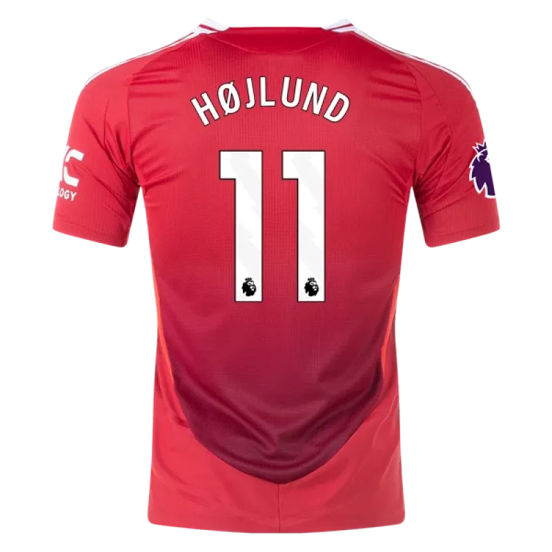 Rasmus Højlund Manchester United 24/25 Player Home Jersey