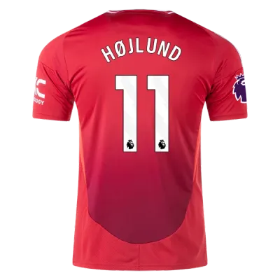 Rasmus Højlund Manchester United 24/25 Home Jersey 01