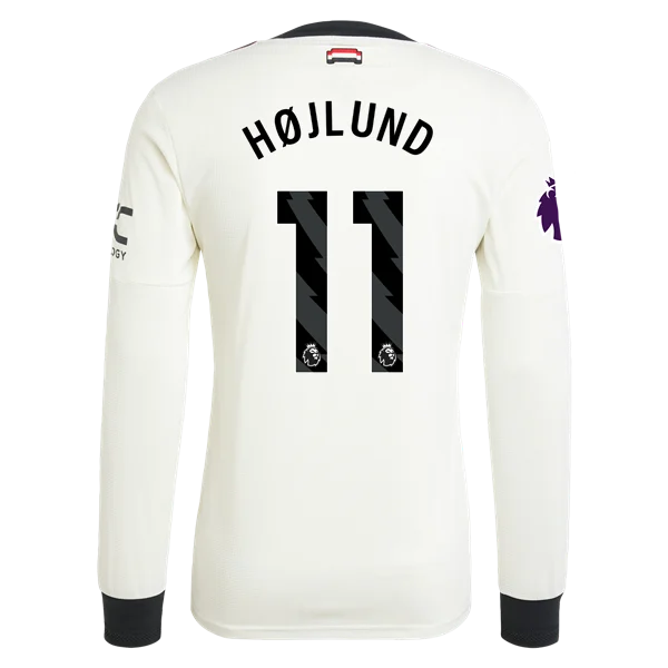 Rasmus Højlund Manchester United 24/25 Long Sleeve Player Third Jersey