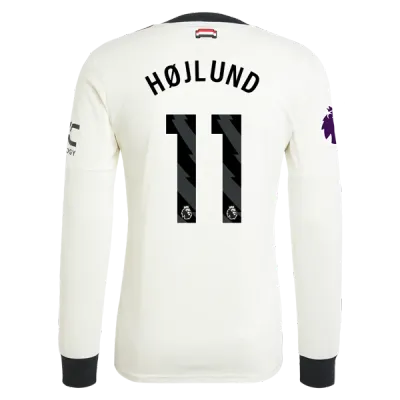 Rasmus Højlund Manchester United 24/25 Long Sleeve Player Third Jersey 01