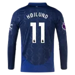 Rasmus Højlund Manchester United 24/25 Long Sleeve Away Jersey