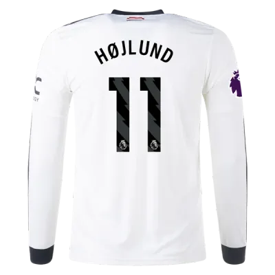 Rasmus Højlund Manchester United 24/25 Long Sleeve Third Jersey 01
