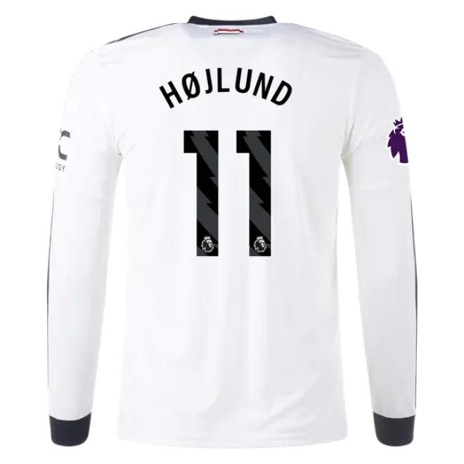 Rasmus Højlund Manchester United 24/25 Long Sleeve Third Jersey