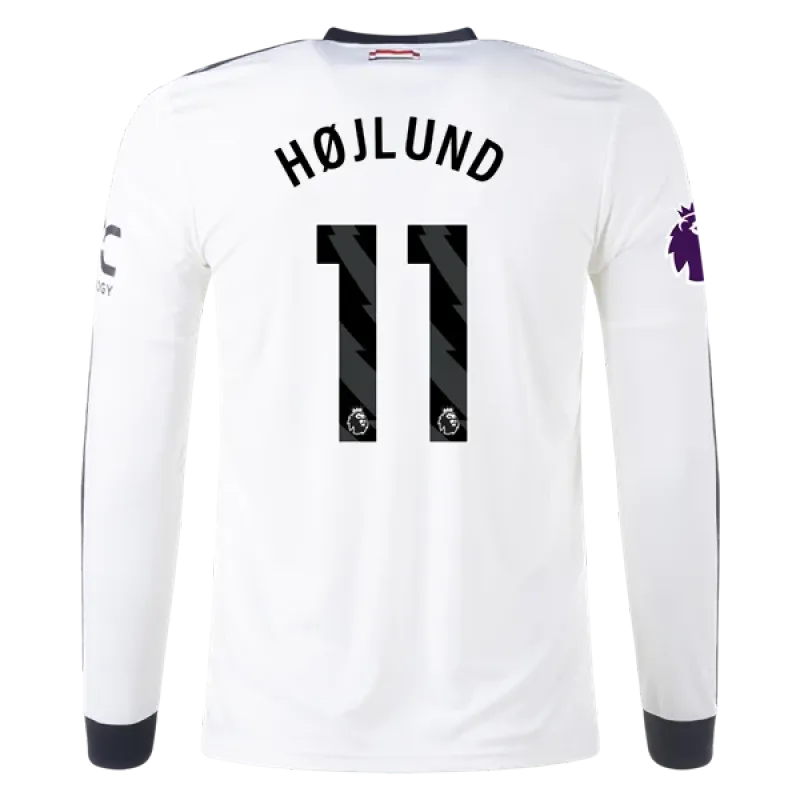 Rasmus Højlund Manchester United 24/25 Long Sleeve Third Jersey