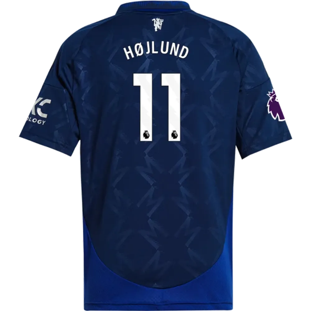 Rasmus Højlund Manchester United 24/25 Youth Away Jersey