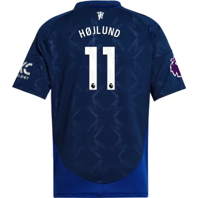 Rasmus Højlund Manchester United 24/25 Youth Away Jersey 01