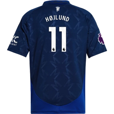 Rasmus Højlund Manchester United 24/25 Youth Away Jersey 01