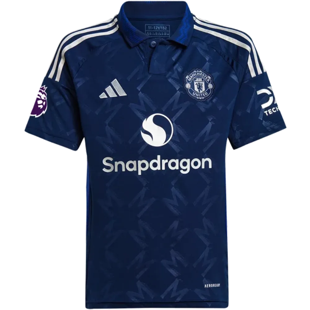 Rasmus Højlund Manchester United 24/25 Youth Away Jersey