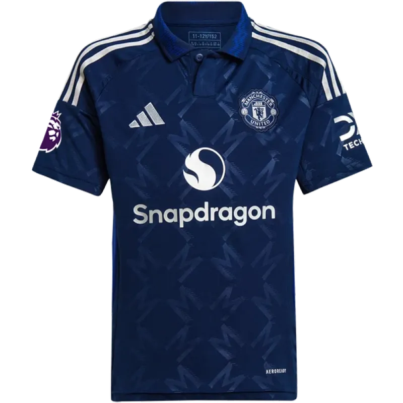 Rasmus Højlund Manchester United 24/25 Youth Away Jersey