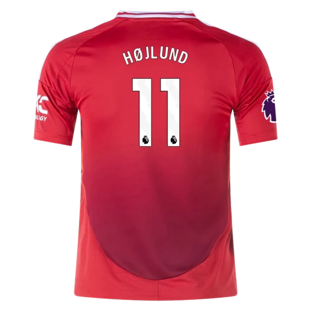 Rasmus Højlund Manchester United 24/25 Youth Home Jersey