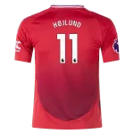 Rasmus Højlund Manchester United 24/25 Youth Home Jersey