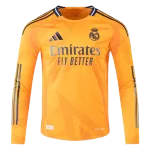 Real Madrid 24/25 Player Long Sleeve Away Jersey