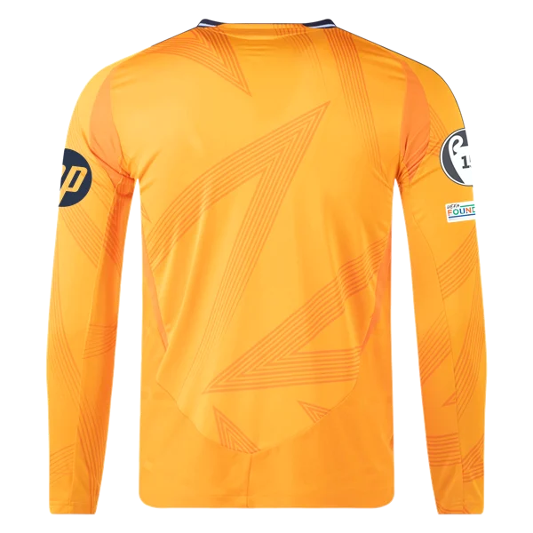 Real Madrid 24/25 UCL Player Long Sleeve Away Jersey