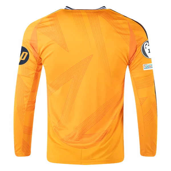 Real Madrid 24/25 UCL Long Sleeve Away Jersey