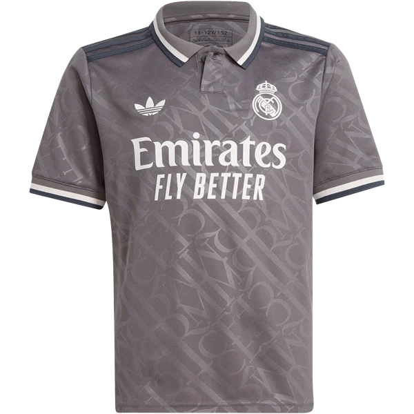 Real Madrid 24/25 Youth Third Jersey