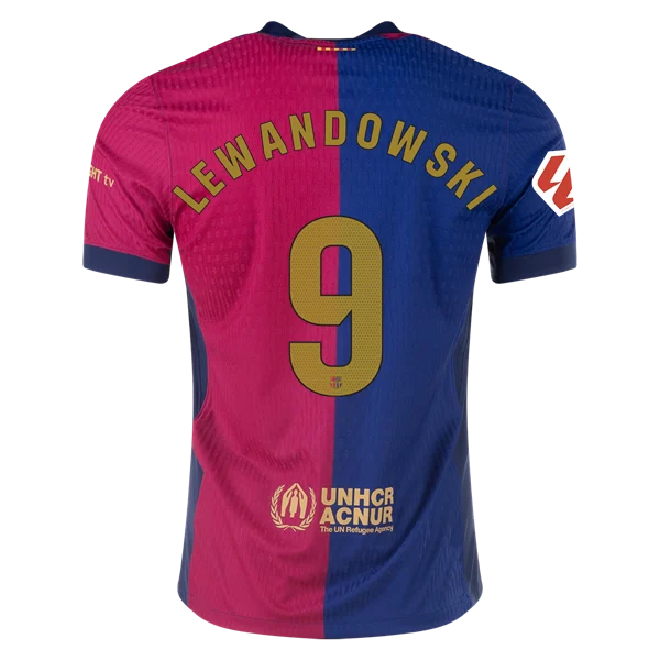 Robert Lewandowski Barcelona 24/25 Player Home Jersey