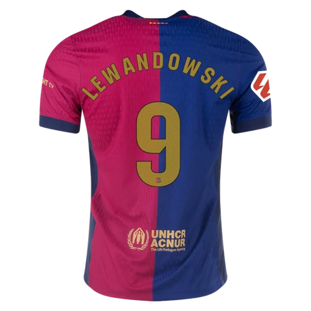 Robert Lewandowski Barcelona 24/25 Player Home Jersey