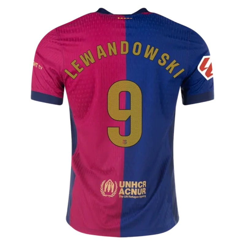 Robert Lewandowski Barcelona 24/25 Player Home Jersey