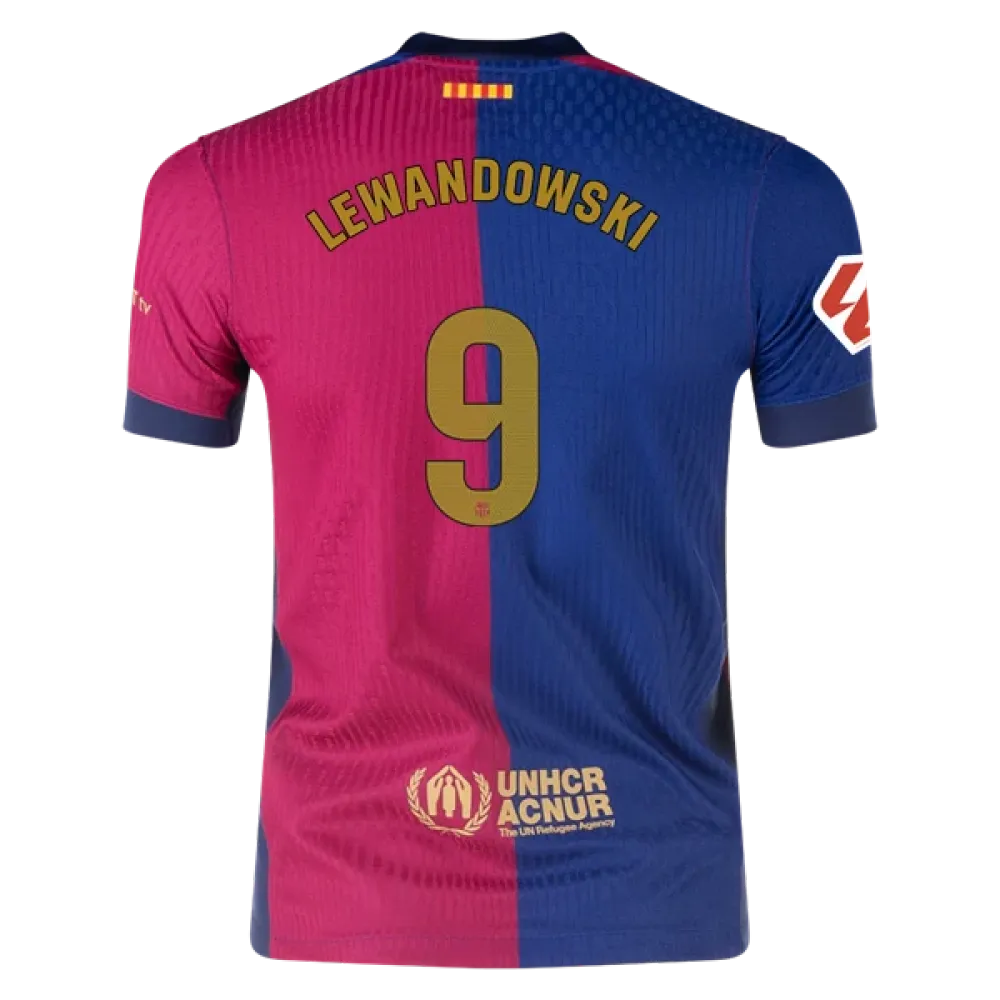 Robert Lewandowski Barcelona 24/25 Player Youth Home Jersey
