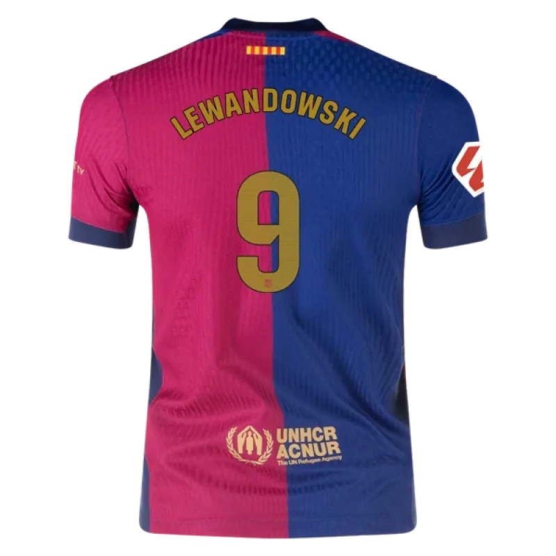 Robert Lewandowski Barcelona 24/25 Player Youth Home Jersey