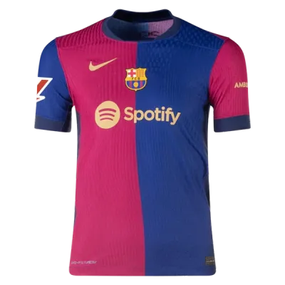 Robert Lewandowski Barcelona 24/25 Player Youth Home Jersey 02