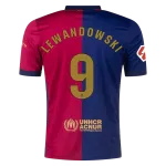 Robert Lewandowski Barcelona 24/25 Home Jersey