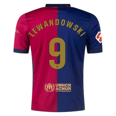 Robert Lewandowski Barcelona 24/25 Home Jersey 01