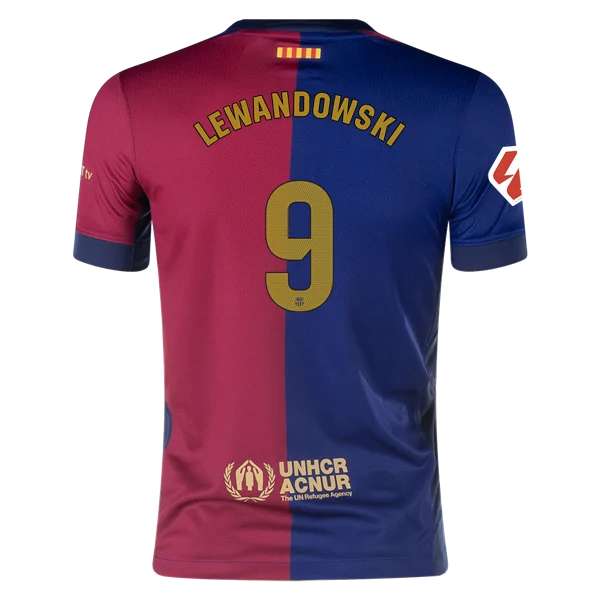 Robert Lewandowski Barcelona 24/25 Youth Home Jersey