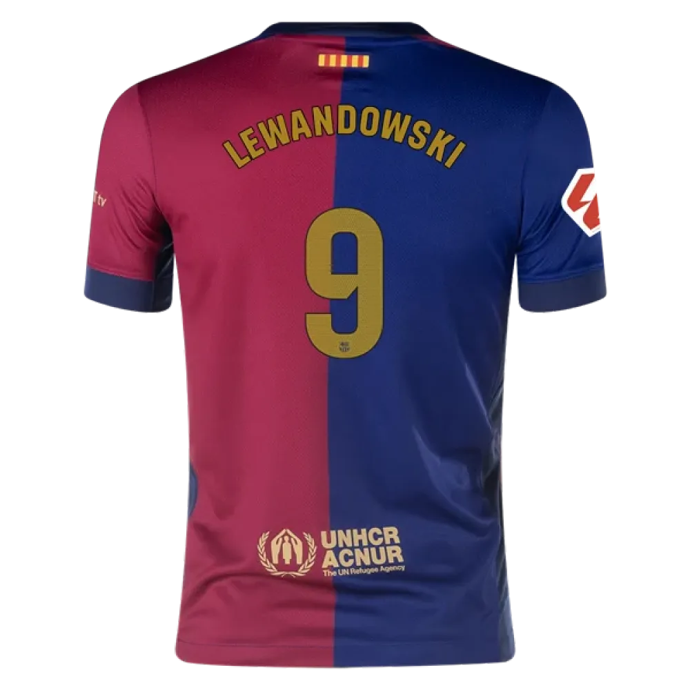 Robert Lewandowski Barcelona 24/25 Youth Home Jersey