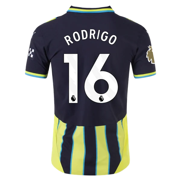 Rodri Manchester City 24/25 Player Away Jersey