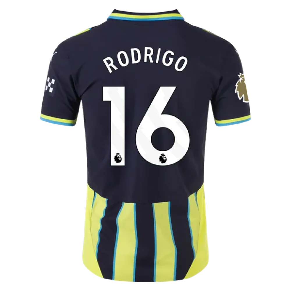 Rodri Manchester City 24/25 Player Away Jersey