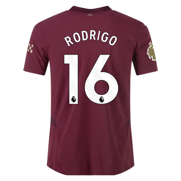 Rodri Manchester City 24/25 Player Third Jersey