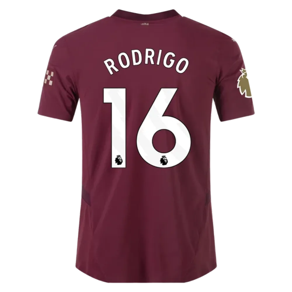 Rodri Manchester City 24/25 Player Third Jersey