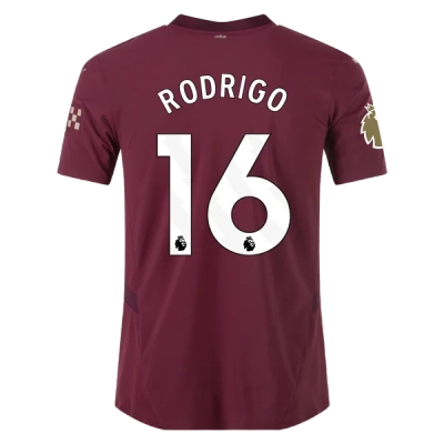 Rodri Manchester City 24/25 Player Third Jersey 01