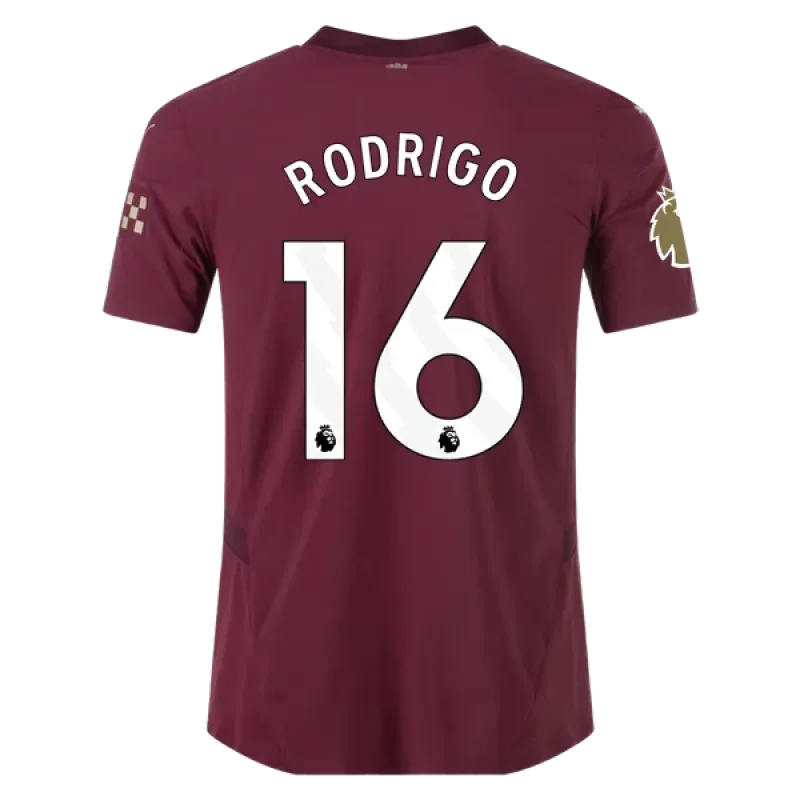 Rodri Manchester City 24/25 Player Third Jersey