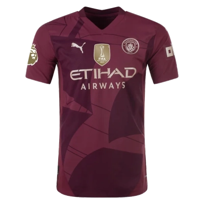 Rodri Manchester City 24/25 Player Third Jersey 02