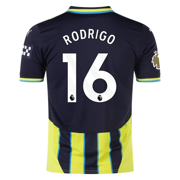Rodri Manchester City 24/25 Replica Away Jersey