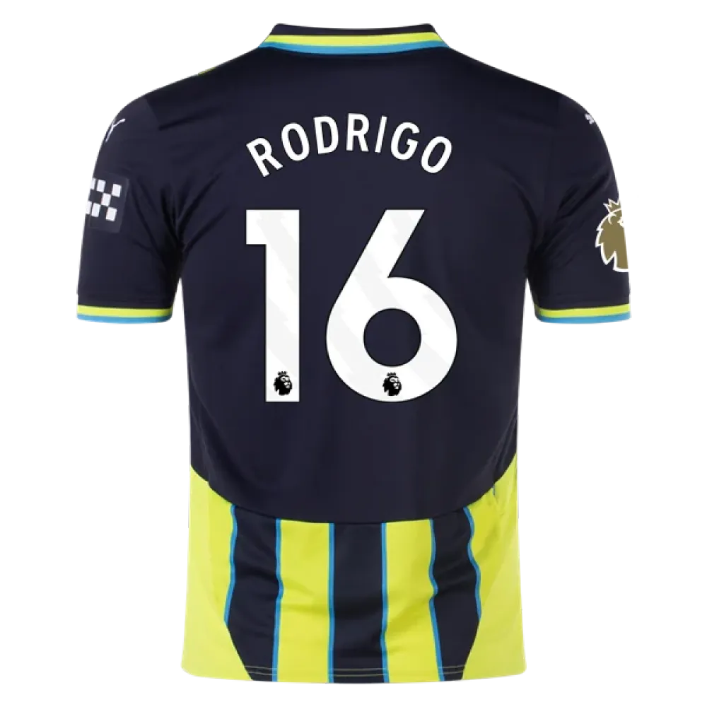 Rodri Manchester City 24/25 Replica Away Jersey