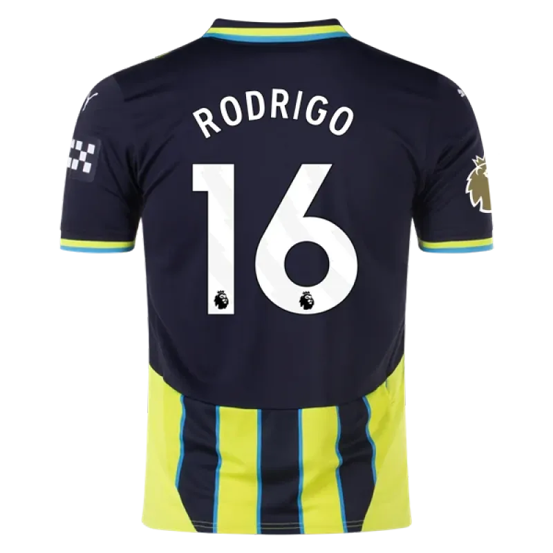 Rodri Manchester City 24/25 Replica Away Jersey