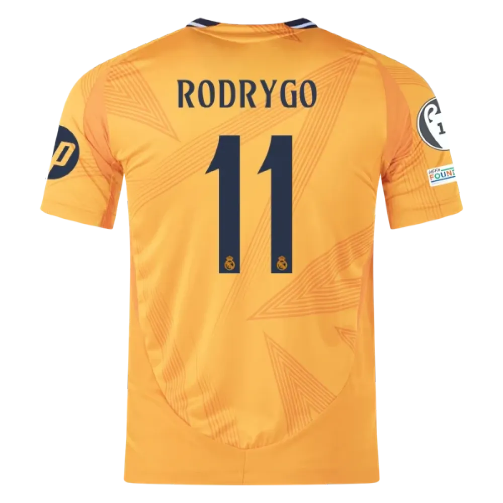 Rodrygo Real Madrid 24/25 Player Away Jersey
