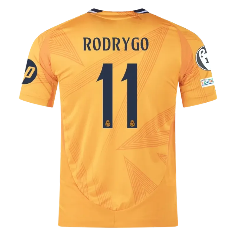 Rodrygo Real Madrid 24/25 Player Away Jersey