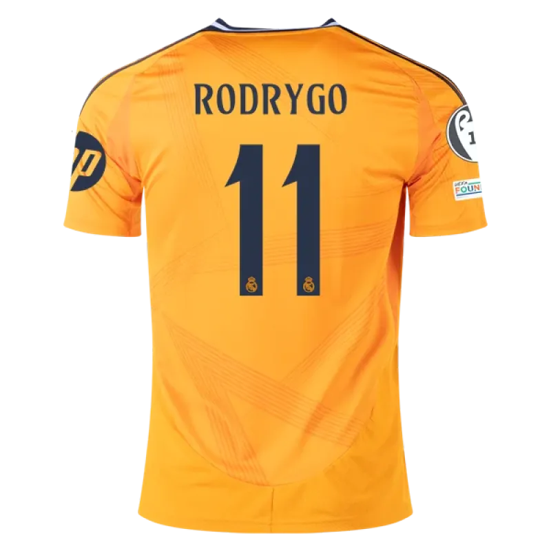 Rodrygo Real Madrid 24/25 Away Jersey