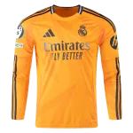 Rodrygo Real Madrid 24/25 Long Sleeve Away Jersey