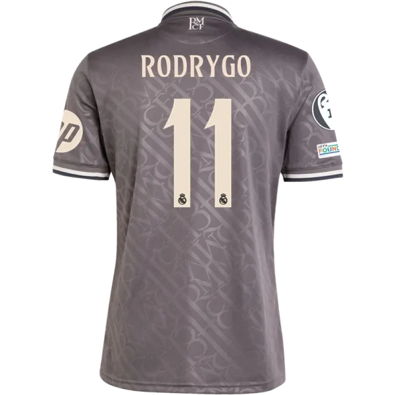 Rodrygo Real Madrid 24/25 Third Jersey