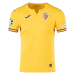Romania 24/25 Home Euro Patch Jersey