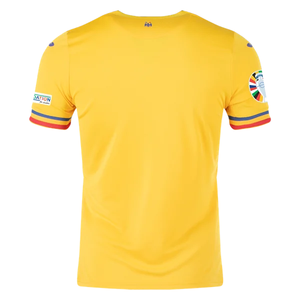 Romania 24/25 Home Euro Patch Jersey